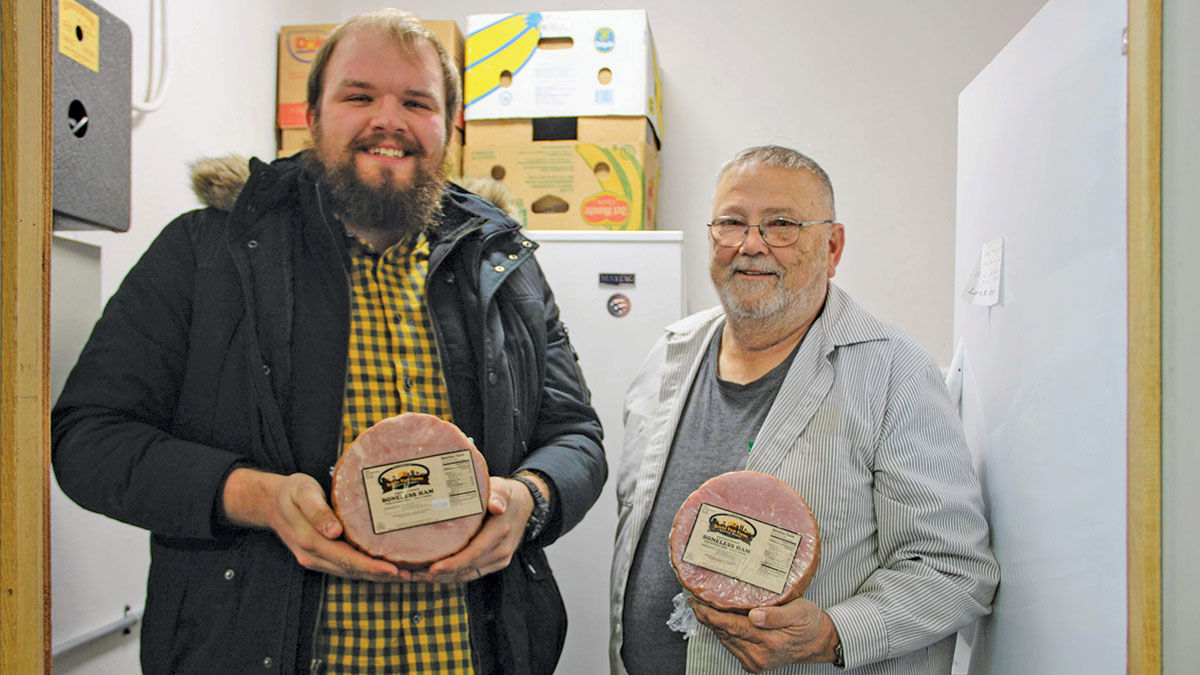 donation of 40 hams